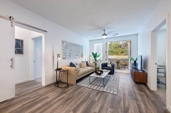 Spacious studio, one-, two- & three-bedroom floor plans